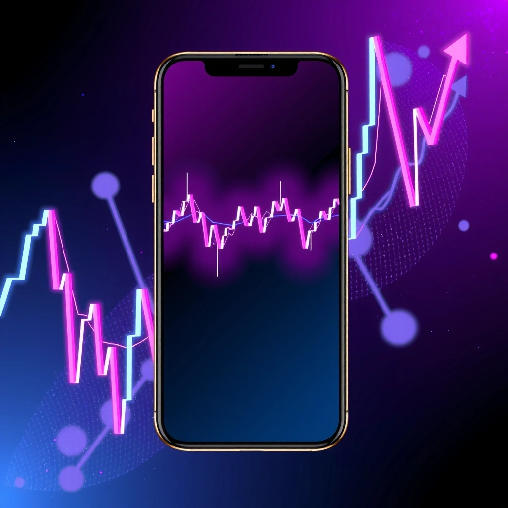 Interfaz de trading móvil